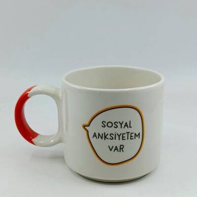 SOSYAL ANKSİYETEM VAR-D KUPA - TURUNCU SAP - 1