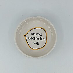 SOSYAL ANKSİYETEM VAR-YUVARLAK KÜÇÜK KÜLLÜK - TRANSPARAN - 