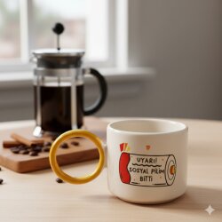 SOSYAL PİLİM BİTTİ-O KUPA - SARI SAP - 