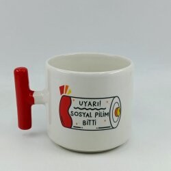SOSYAL PİLİM BİTTİ-T KUPA - KIRMIZI SAP - 