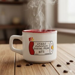 SOSYAL PİLİM BİTTİ-VENUS KUPA - KIRMIZI İÇ - 