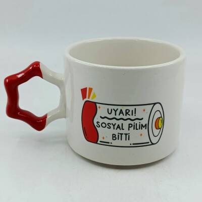 SOSYAL PİLİM BİTTİ-YILDIZ KUPA - KIRMIZI SAP - 1