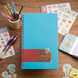 SPONGE BOB SQUİDWARD-SPİRALLİ DEFTER - TEKLİ - 