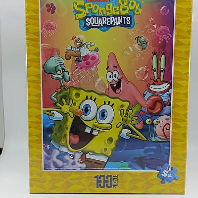 SPONGEBOB SQUAREPANTS-PUZZLE - 100 PARÇA - 1