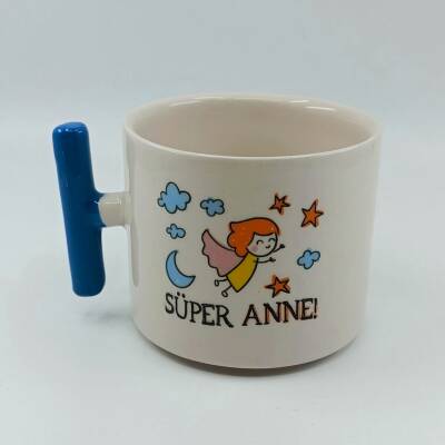 SÜPER ANNE - T KUPA - AÇIK MAVİ SAP - 1