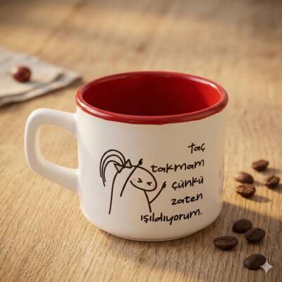 TAÇ TAKMAM ÇÜNKÜ-VENUS KUPA - KIRMIZI İÇ - 1