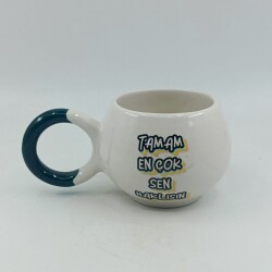 TAMAM EN ÇOK SEN HAKLISIN - BALONCUK KUPA - YEŞİL SAP - 