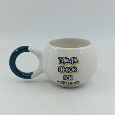 TAMAM EN ÇOK SEN HAKLISIN - BALONCUK KUPA - YEŞİL SAP - 1