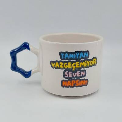 TANIYAN VAZGEÇEMİYOR SEVEN-YILDIZ KUPA - KOBALT SAP - 1