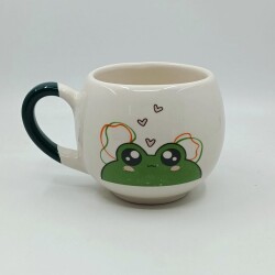 TATLI KURBAĞA-BALON KUPA - YEŞİL SAP - 