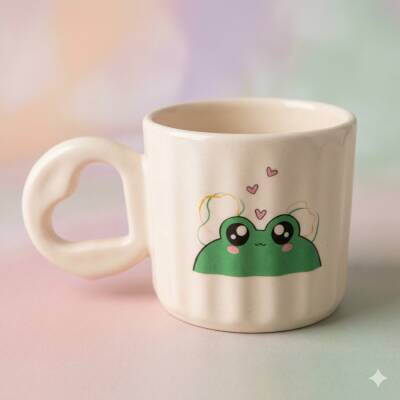 TATLI KURBAĞA-EROS KUPA - TRANSPARAN SAP TRANSPARAN GÖVDE - 1