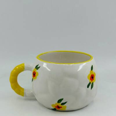 TAZE ÇİÇEKLER - 3D-TONTİK KUPA - 3D - 1