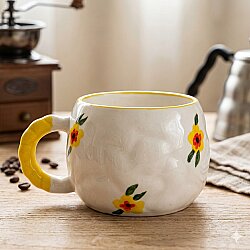 TAZE ÇİÇEKLER - 3D-TONTİK KUPA - 3D - 