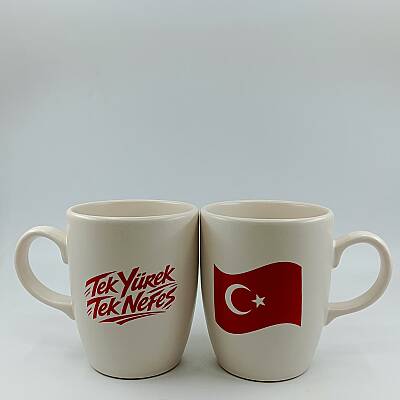 TEK YÜREK TEK NEFES 2-OVAL KUPA - TRANSPARAN SAP - 1