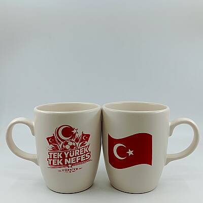 TEK YÜREK TEK NEFES-OVAL KUPA - TRANSPARAN SAP - 1