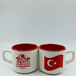 TEK YÜREK TEK NEFES-VENUS KUPA - KIRMIZI İÇ - 