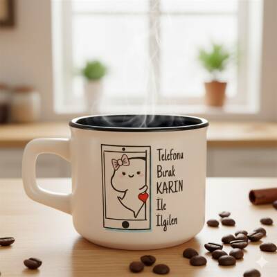 TELEFONU BIRAK KARINLA İLGİLEN - VENUS KUPA - SİYAH İÇ - 1