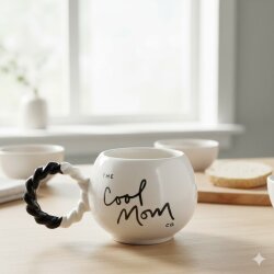 THE COOL MOM CO.-BALONCUK KUPA - SİYAH SAP - 