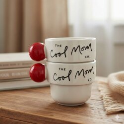 THE COOL MOM CO.-İKİLİ PUNTO ESPRESSO - KIRMIZI SAP - 