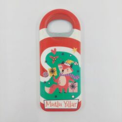 TİLKİ MUTLU YILLAR-DİKEY AÇACAK MAGNET - TEKLİ - 