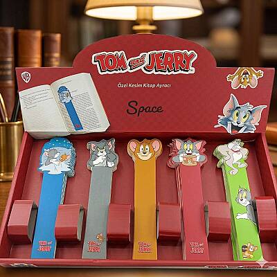 TOM AND JERRY-LİSANSLI KİTAP AYRACI - 60LI SET - 1