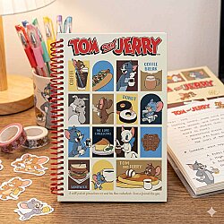 TOM AND JERRY-SPİRALLİ DEFTER - TEKLİ - 