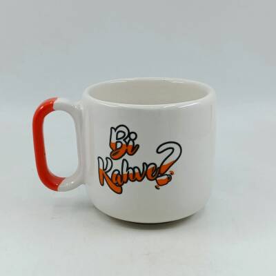 TURUNCU Bİ KAHVE?-ARYA ÇAY FİNCANI - TURUNCU SAP - 1