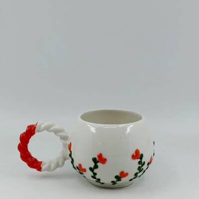 TURUNCU SARMAŞIK-3D-BALONCUK KUPA - 3D - 1