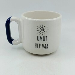 UMUT HEP VAR - ARYA ÇAY FİNCANI - KOBALT SAP - 