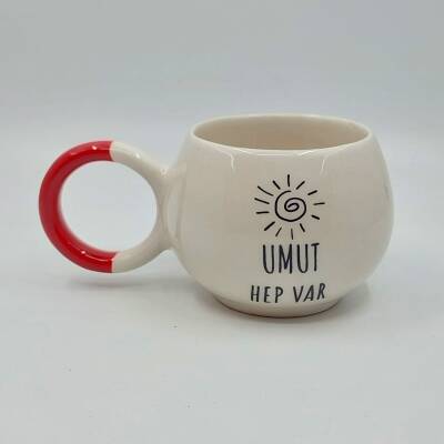 UMUT HEP VAR - BALONCUK KUPA - KIRMIZI SAP - 1