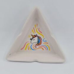 UNİCORN-ÜÇGEN KÜLLÜK - TRANSPARAN GÖVDE - 