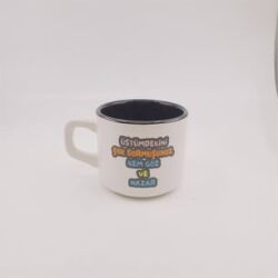 ÜSTÜMDEKİNİ ÇOK SORMUŞSUNUZ - VENUS KUPA - SİYAH İÇ - 