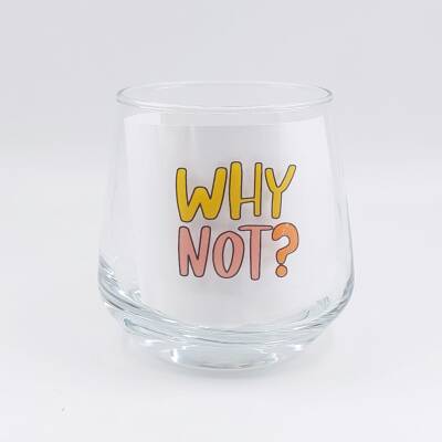 WHY NOT?-VİSKİ BARDAĞI - ŞEFFAF - 1