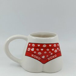 XOXO BİKİNİ-POPO KUPA - TRANSPARAN - 