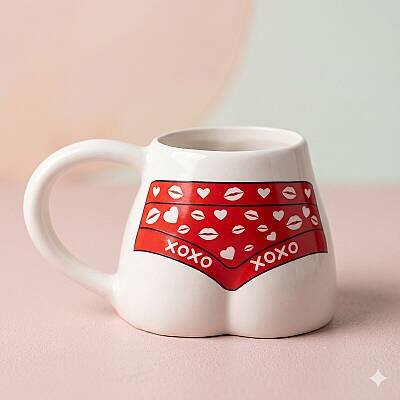 XOXO BİKİNİ-POPO KUPA - TRANSPARAN - 1