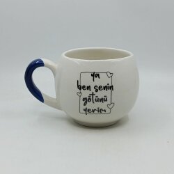 YA BEN SENİN GÖTÜNÜ YERİM-BALON KUPA - KOBALT SAP - 