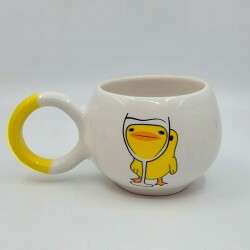 YANSIMA CİVCİV-BALONCUK KUPA - SARI SAP - 