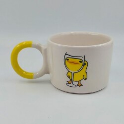 YANSIMA CİVCİV-DÜĞÜM KUPA - SARI SAP - 