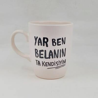 YAR BEN BELANIN TA KENDİSİ - OVAL KUPA - TRANSPARAN SAP - 1