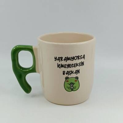 YARAMIYORSA İÇMEYECEKSİN-NONA KUPA - YEŞİL SAP - 1