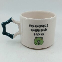 YARAMIYORSA İÇMEYECEKSİN-YILDIZ KUPA - YEŞİL SAP - 