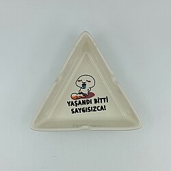 YAŞANDI BİTTİ SAYGISIZCA-ÜÇGEN KÜLLÜK - TRANSPARAN GÖVDE - 