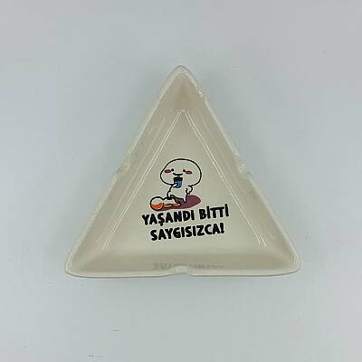 YAŞANDI BİTTİ SAYGISIZCA-ÜÇGEN KÜLLÜK - TRANSPARAN GÖVDE - 1