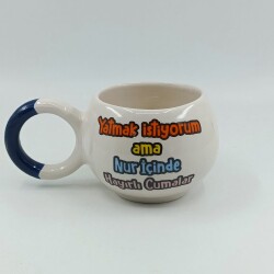 YATMAK İSTİYORUM AMA-BALONCUK KUPA - KOBALT SAP - 