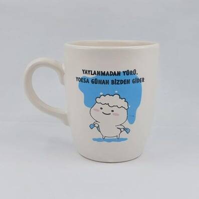 YAYLANMADAN YÜRÜ YOKSA - OVAL KUPA - TRANSPARAN SAP - 1