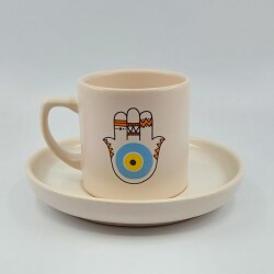 YAZ PT.4-VENÜS TÜRK KAHVESİ FİNCANI - TRANSPARAN - 