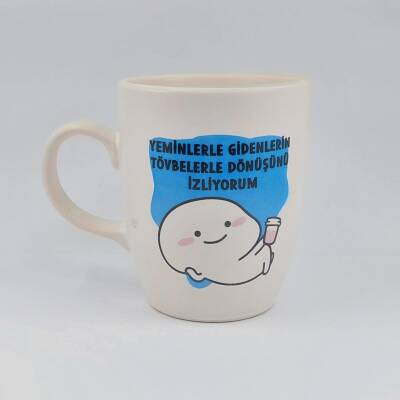 YEMİNLERLE GİDENLERİN - OVAL KUPA - TRANSPARAN SAP - 1
