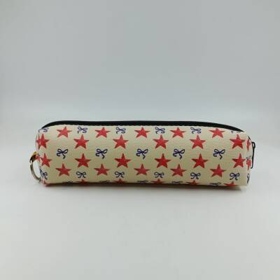 YILDIZLAR VE KURDELELER-DERİ KALEM KUTU - TEKLİ - 1