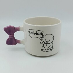 YILDOĞ-KURDELE KUPA - MOR SAP - 