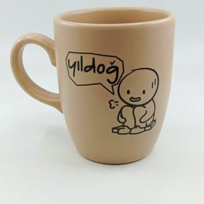 YILDOĞ-OVAL KUPA - PEMBE SAP PEMBE GÖVDE PEMBE İÇ - 1